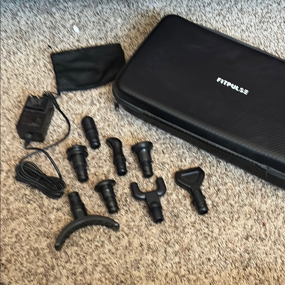 FITPULSE Massage Gun with Attachments